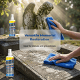 thumbnail image 4 of Headstone Restoration and Cleaning Spray - Tombstone Monument Cleaner for Granite Marble Cemetery Memorials - Gentle Stone Care Formula 100ml, 4 of 8