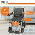 thumbnail image 3 of ProHeal Electirc Wheelchair, Power Chair, Foldable, Ultra Light, Travel Ready, Folds in 3 Seconds, 3 of 7