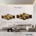 thumbnail image 4 of Elephant Stock Dark Wood World Map Wall Art - Horizontal Multi Panel Canvas - Living Room Wall Decor - Map Multi Panel - Brown And Black Decor - 80" x 36", 4 of 8