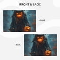 thumbnail image 4 of Placemats Set of 4 / 6, Scarecrow Halloween Night Placemats for Dining Table Indoor/Outdoors Heat Resistant Washable Placemats 18" x 12", 4 of 8