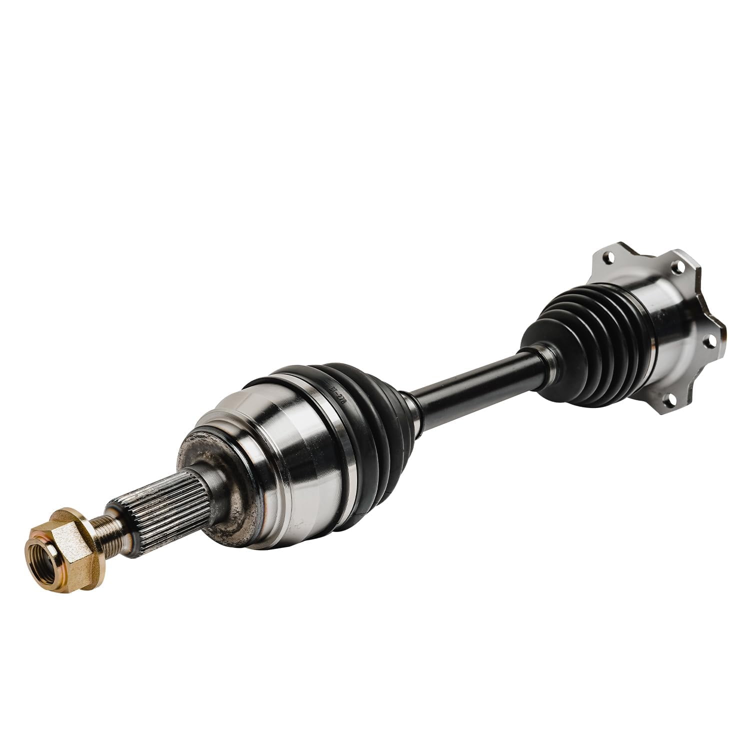 Detroit Axle - Front CV Axles Assembly for 4WD Chevy GMC Avalanche Yukon Silverado Sierra 1500 Cadillac Escalade, 2 CV Axle Shafts, 2 Lower Ball Joints, Replacement