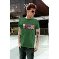 thumbnail image 3 of CHICANO Mexico + USA Flag T-shirt | American Pride 4th Of July | Funny Viral Latino Tees | Unisex - 3 Colors, 3 of 9