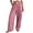 E-Red, variant on felwors Checkered Gingham Wide Leg Pants Women's Casual Comfort Fit with Drawstring Waist (Green, S)