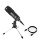thumbnail image 1 of Canto USB condensador condensador Micrófono en vivo Streaming Reunión Reducción de ruido Ajustable MIC Desktop PC Accesorios de PC 192kHz / 24bit Inevent EL005598-02B, 1 of 7