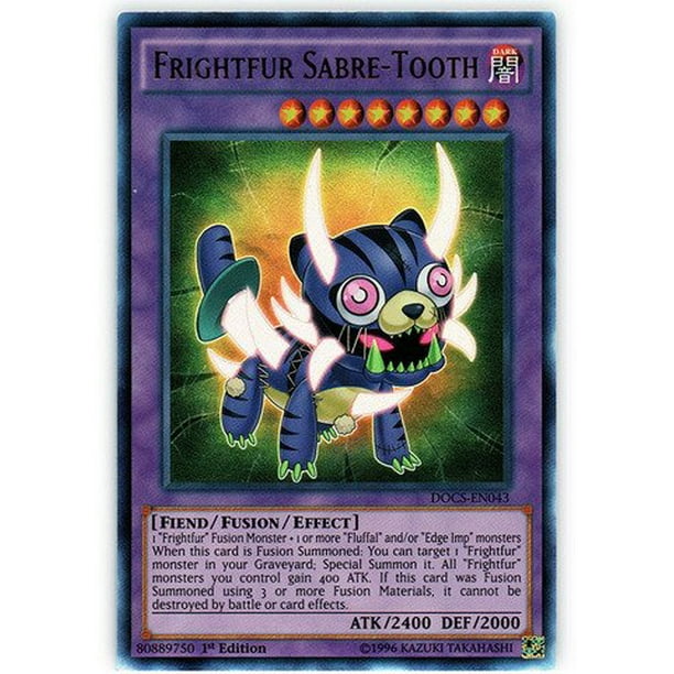 Yu Gi Oh Frightfur Sabre Tooth Docs En043 Dimension Of Chaos 1st Edition Ultra Rare Walmart Com Walmart Com