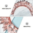 thumbnail image 2 of 1Pc Fashionable Silver Leaf Shape Elegant Bride Crown for Dancing Party Wedding, 2 of 7