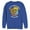 Royal Blue, variant on Men's The Simpsons Ralph and His Cat  Sweatshirt Navy Blue Medium