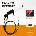 thumbnail image 5 of Wuzstar CO2 Cannon Fog Machine Handheld LED CO2 Cryo Cannon Gun RGB Jet Machine with 3m Gas Hose for Nightclubs Bar DJ Effects Fog, 5 of 11