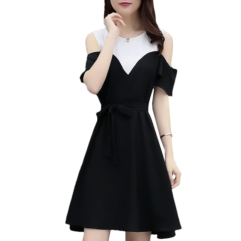 ladies short sleeved dresses