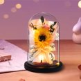 thumbnail image 4 of Ramo de flores secas con luces, decoración de flores secas para mamá, novia, esposa, 4 of 8