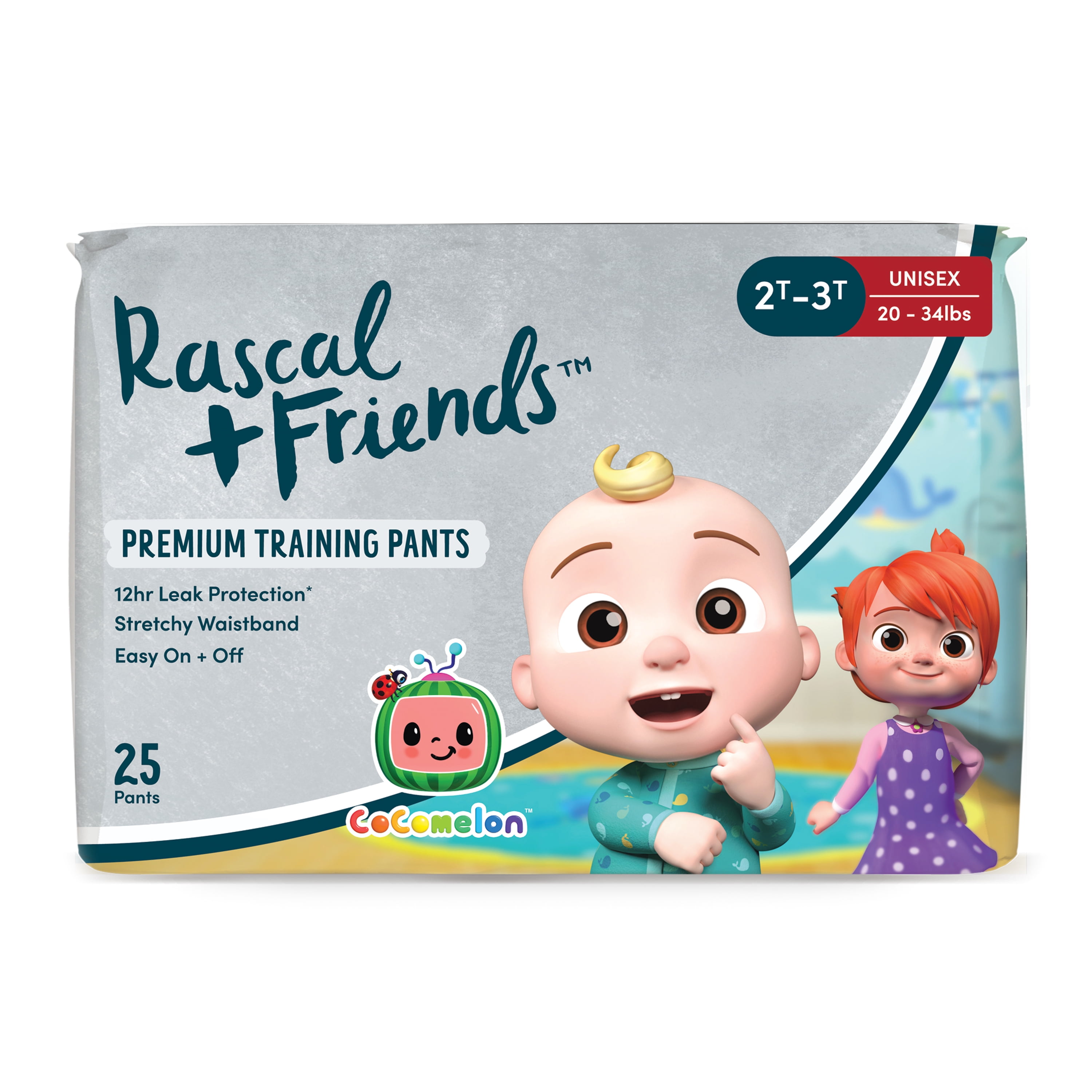Rascal + Friends Training Pants Size 3T-4T 58 Count (Select for More  Options)