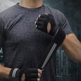 thumbnail image 3 of Gants de Musculation avec Support de Poignet pour Hommes et Femmes, Protection Complète de la Paume pour Musculation, Entraînement, Entraînement Physique, 3 of 9