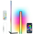 Neoglint Corner Floor Lamp, 49.6" RGB Color Changing LED Corner Light