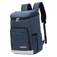 thumbnail image 1 of Outdoor Picnic Bag Lunch Backpack Work Backpacks Large Capacity, Insulated Lunch Blue, 1 of 9