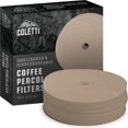 thumbnail image 1 of Filtros de café Percolator COLETTI Disc, paquete de 100 unidades, 3.75 pulgadas, 1 of 9