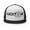 Black/ White/ Black, variant on lucky AF St patrick's Day Fun Trucker Cap, Hat comes in multiple colors, Green, White, Black, Navy - St Patrick's Day Hat Fun (Black)