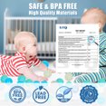 thumbnail image 4 of 2.2 Inch Ball Pit Balls (200/500/1000 Pcs) - Non-Toxic Phthalate Free BPA Free, Soft Plastic Play Balls for Toddlers Kids 1-3, Baby Playpen, Indoor Games, Pool, Pets, 4 of 7