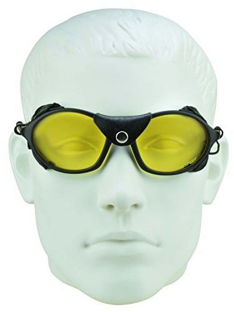 proSPORT Sunglasses Leather Side Shield Performance Aviator Male Mirror  Smoke Mountaineering Glacier Hiking For Adult - Walmart.com