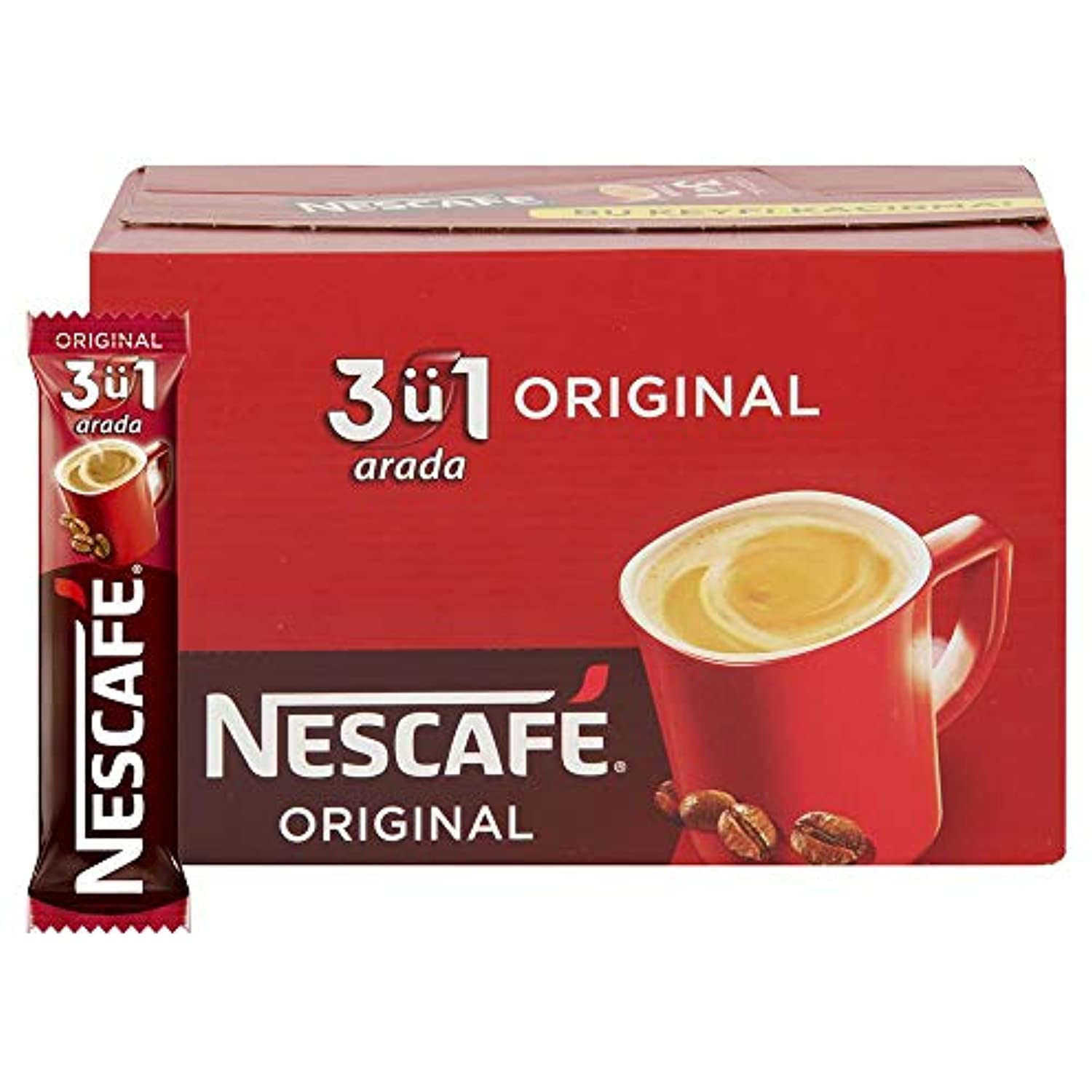 Nescafe 3 In 1 Classic Instant Coffee Single Packets 28X17.5G Pack Of