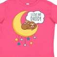 thumbnail image 4 of Inktastic I Love My Daddy Boys or Girls Toddler T-Shirt, 4 of 5