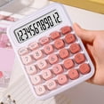 thumbnail image 6 of Clearance Sales karymi School Supplies for Kids Cute Calculator Small Portable Scientific Calculator for Students 12 Digits Mini Body Plastic Keys Non-slip Bottom Pad Clear Keys, 6 of 8