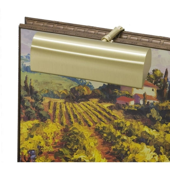 House of Troy T8-51 Traditional Picture Light, 8, Satin Brass