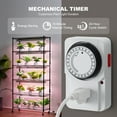 thumbnail image 3 of VEVOR Plant Stand with Grow Light 6 Tiers 180W 70.9" Indoor Plant Grow Shelf, 3 of 9