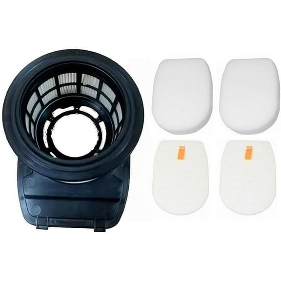 Replacement Vacuum filter Set for Shark IZ300 IZ300UK IZ320 IZ320UK, Vacuum Attachment Include Filter and 2Pcs Foam