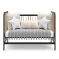thumbnail image 5 of Storkcraft Pasadena 3-in-1 Convertible Baby Crib, Black and Driftwood, 5 of 13