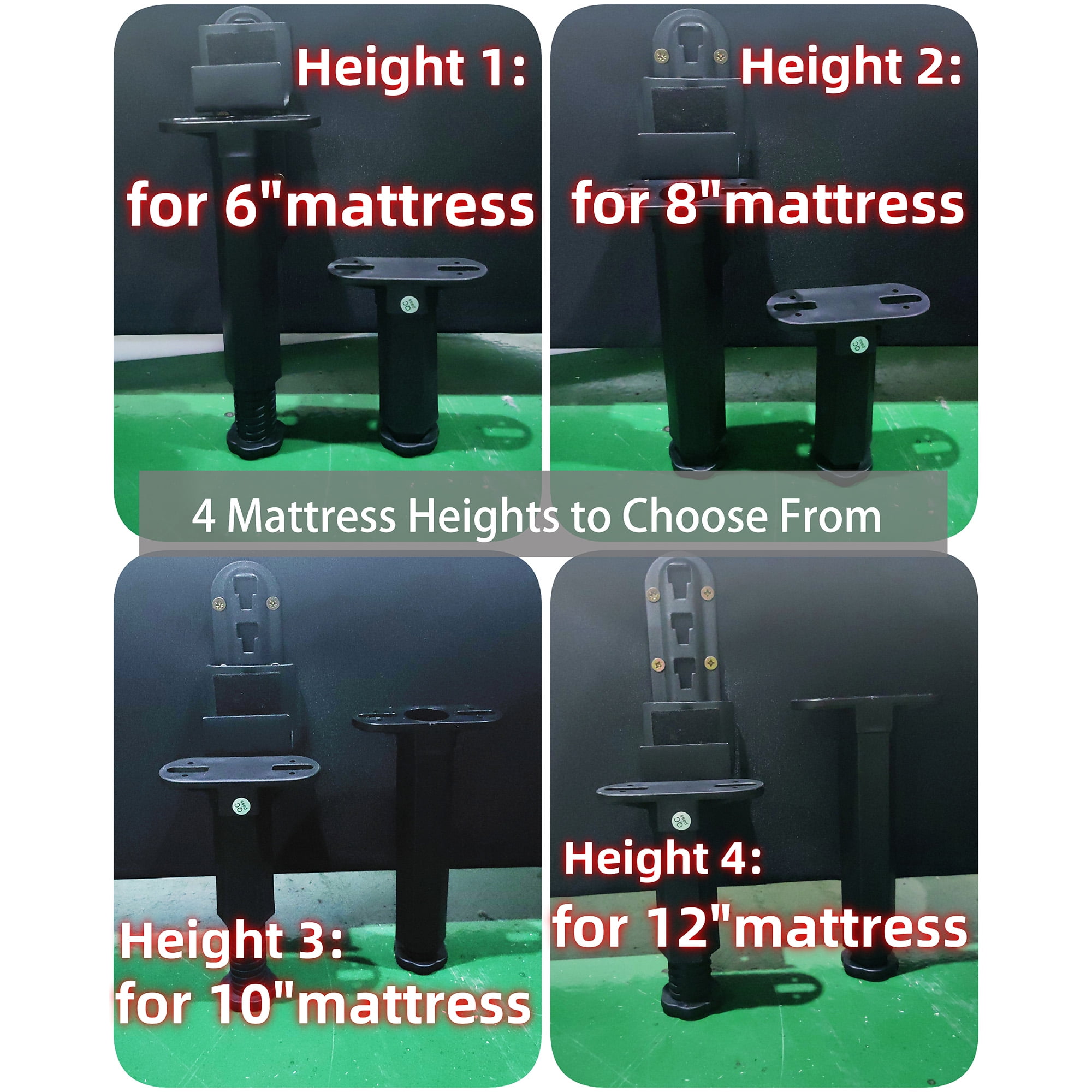 Soft Queen Bed Frame With Headboard,Upholstered Platform Bed Frame With Oversized Padded Backrest And Solid Wood Frame For Bedroom,Apartment Room,Black