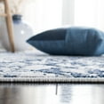 thumbnail image 6 of SAFAVIEH Amelia Roslyn Abstract Area Rug, Gray/Navy, 3' x 3' Square, 6 of 12