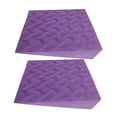 thumbnail image 3 of Colaxi 2Pcs Squat Wedge Block Calf Stretcher Riser Block Anti Slip Exercise Foot Incline Board Squat Ramp for Home Gym Pushup Pilate violet, 3 of 8