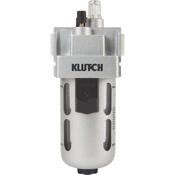 Klutch Air Compressor Lubricator, 1/2in. NPT, 200 CFM, 145 PSI