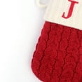 thumbnail image 6 of Aunavey Christmas Stocking with 26 Letter Initial Embroidered Mini Socks for Xmas Tree Hanging Decorations, 6 of 7