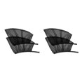 thumbnail image 4 of Scienceny 1 par de parasoles para coche, ventana delantera/trasera, diseño de malla de red, parasol negro para coche, cortina en Stock Negro 80*50mm 2piezas Scienceny CBP088284, 4 of 5