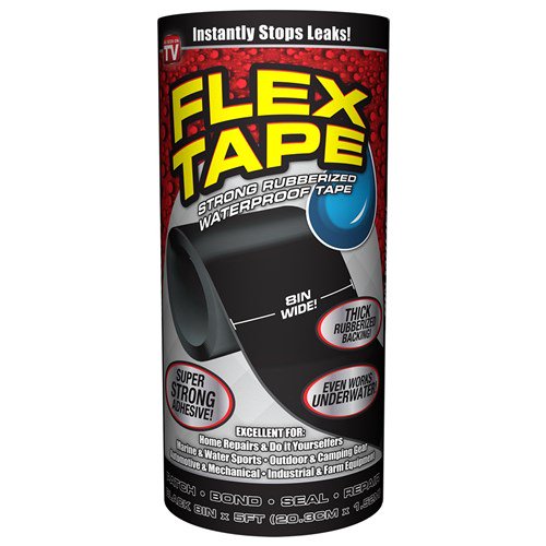 Flex Tape Black 8 inch Flex Tape Black 8inch