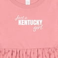thumbnail image 4 of Inktastic Just a Kentucky Girl Born and Raised Girls Baby Dress, 4 of 5