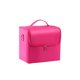 thumbnail image 2 of Vogacara Neceser de viaje para maquillaje, organizador de cosméticos impermeable multicapa, estuche de almacenamiento, neceser reutilizable con Bolsas de maquillaje Rosa roja, 2 of 6