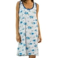 thumbnail image 5 of Casual Nights Women's Poly Cotton Sleeveless Nightgown Chemise, 5 of 5