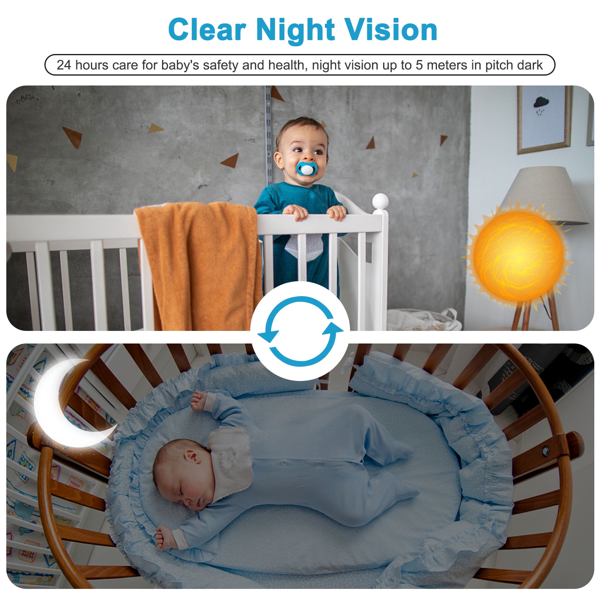 Mira II 2K Indoor Security Camera By LINKSTYLE — Baby, Pet & Home Smart Surveillance Monitor, AI Motion, 2-Way Audio, Night Vision (NO SUBSCRIPTION REQUIRED)