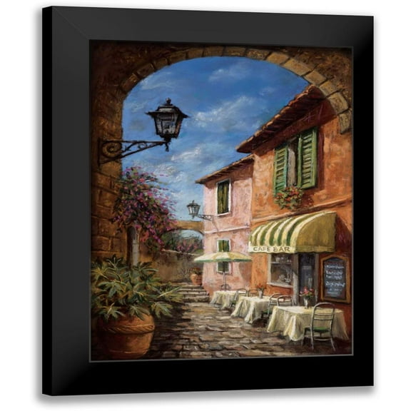 Surridge, Malcolm 12x14 Black Modern Framed Museum Art Print Titled - Through the Archway