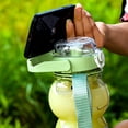 thumbnail image 4 of Tazas Oso/rana 850 Ml para Hervidores Paja Dobles Botellas () Verde, 4 of 6