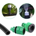 thumbnail image 3 of Wytino Sistema de enfriamiento por nebulización de Agua, Boquilla de Manguera de riego Rociador Conjunto de Micro riego de Patio de jardín, Kit de riego por microgoteo de Invernadero (10 Millones) Ecomeon  no, 3 of 4