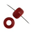 thumbnail image 3 of John Bead 1000pcs 9mm Plastic Crow Beads | Burgundy Pony Bead, 3 of 3