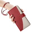 thumbnail image 2 of Funda cartera GANGXUN para Xiaomi Redmi Note 14 4G , cuero PU con tarjetero, cremallera, correa de mano, soporte y protección 1277°, 2 of 6