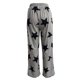 thumbnail image 4 of Txlixc Moda femenina casual Pantalones rectos Estampado de estrellas Dibujo Cordón elástico cintura pantalones holgura Pantalones deportivos Calle Txlixc  moda, 4 of 6