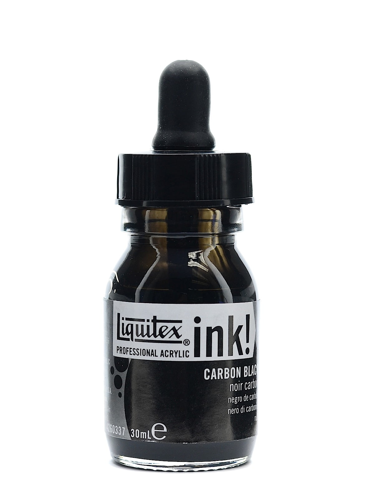 Professional Acrylic Inks carbon black, 337, 30 ml (pack of 3