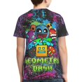 thumbnail image 4 of Geometry Dash Kids T-Shirt 3d Printed Graphic T-Shirts Boys And Girls Short Sleeve Shirts For Youth Kids X-Small, 4 of 7
