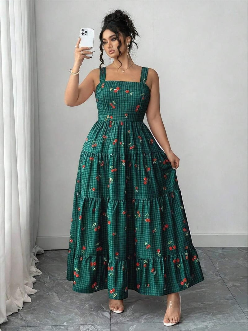 blue dresses for women casual JKUYWX Summer Maxi Dress Spaghetti Strap Elegant Fashionable Dress (Color : D, Size : Large) Fashion Summer Cocktail Party Dress Spring / Summer Size:38