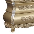thumbnail image 2 of Benjara Server with 6 Drawers and Ornate Engraving, Gold, 2 of 5